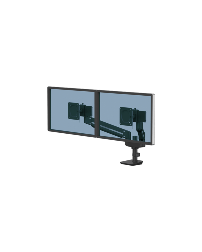 זרוע ל-2 מסכי מחשב – Compact -Tallo שחורה