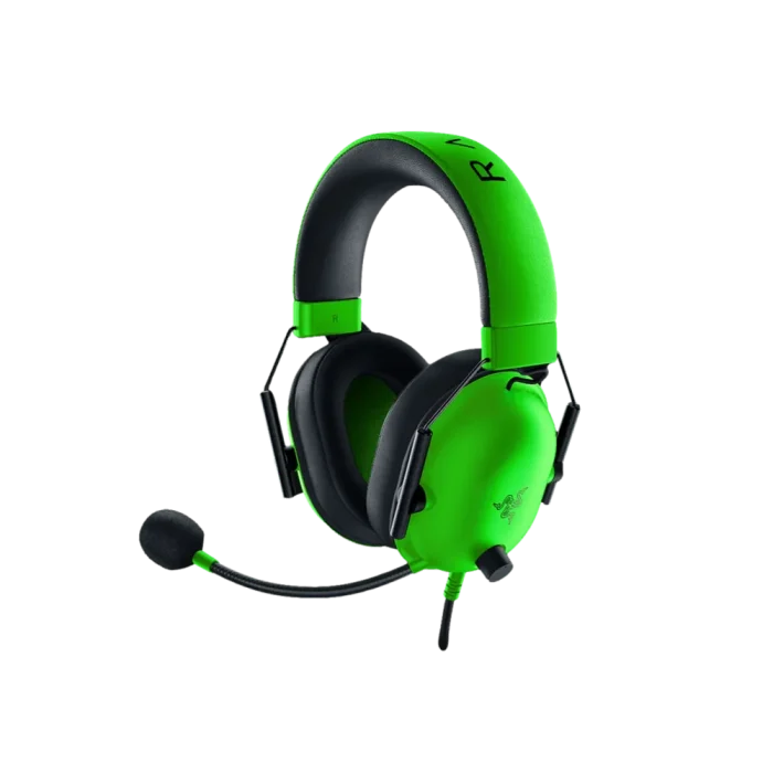 אוזניות גיימינג Razer BlackShark V2 X- צבע ירוק