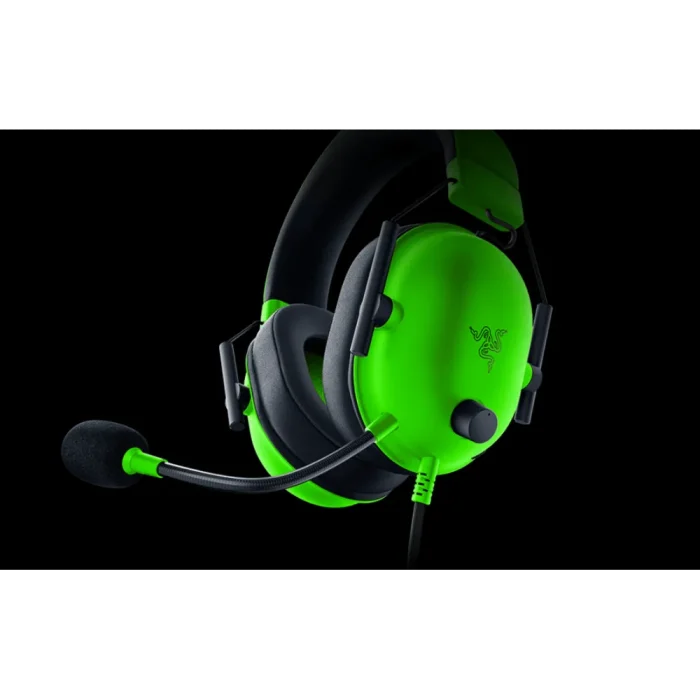 אוזניות גיימינג Razer BlackShark V2 X- צבע ירוק