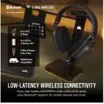 אוזניות גיימינג אלחוטיות CORSAIR HS80 MAX WIRELESS