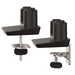 זרוע ל-2 מסכי מחשב – Compact -Tallo שחורה