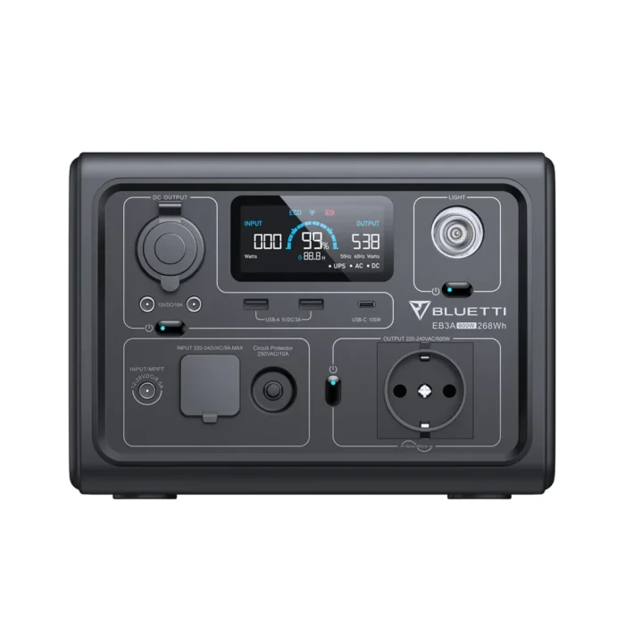 תחנת כוח ניידת BLUETTI EB3A 268WH