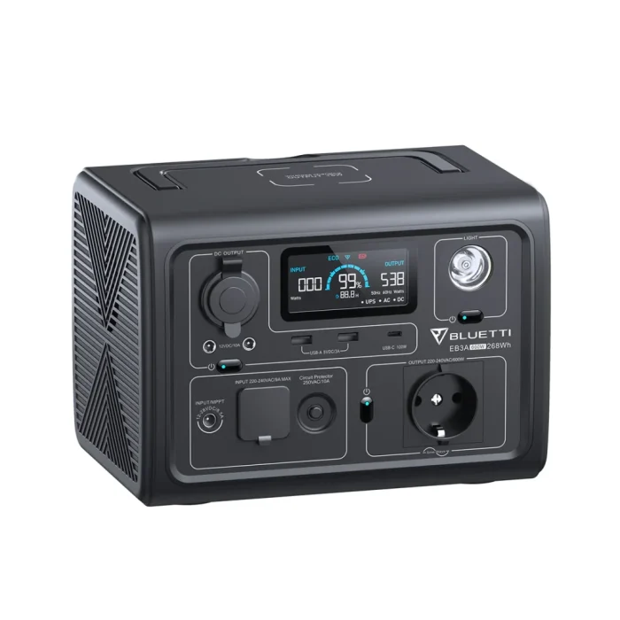 תחנת כוח ניידת BLUETTI EB3A 268WH